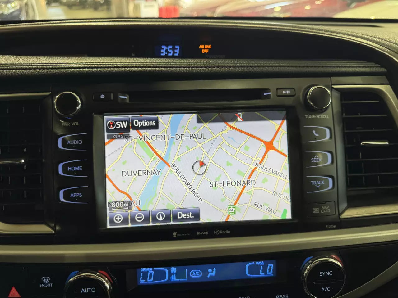 TOYOTA HIGHLANDER XLE 2016