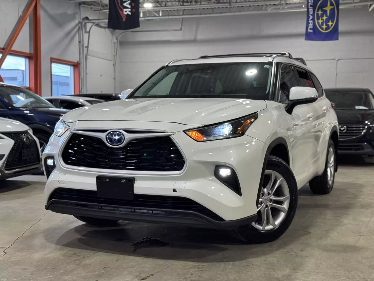 TOYOTA HIGHLANDER XLE 2021 HYBRIDE