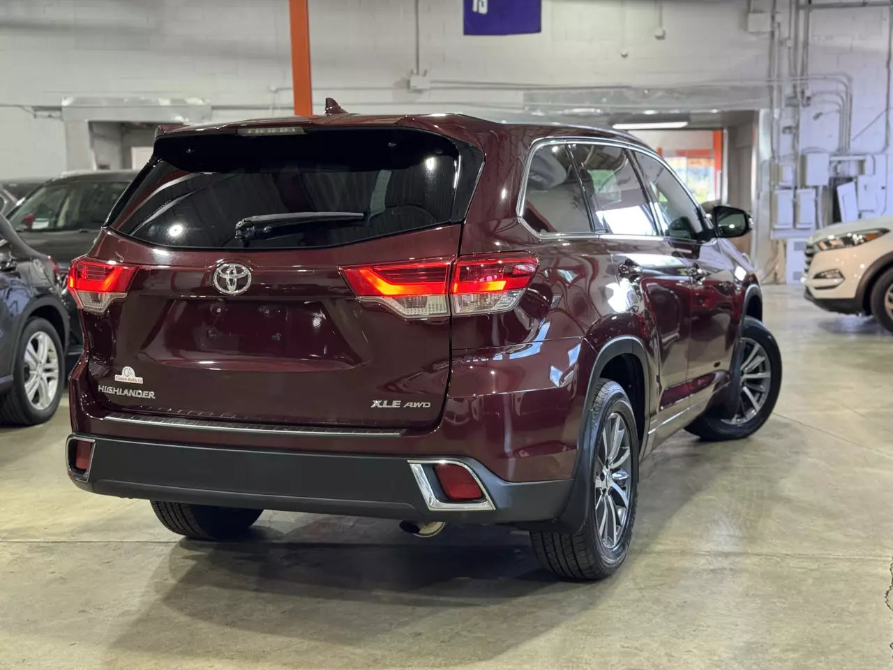 TOYOTA HIGHLANDER XLE 2018