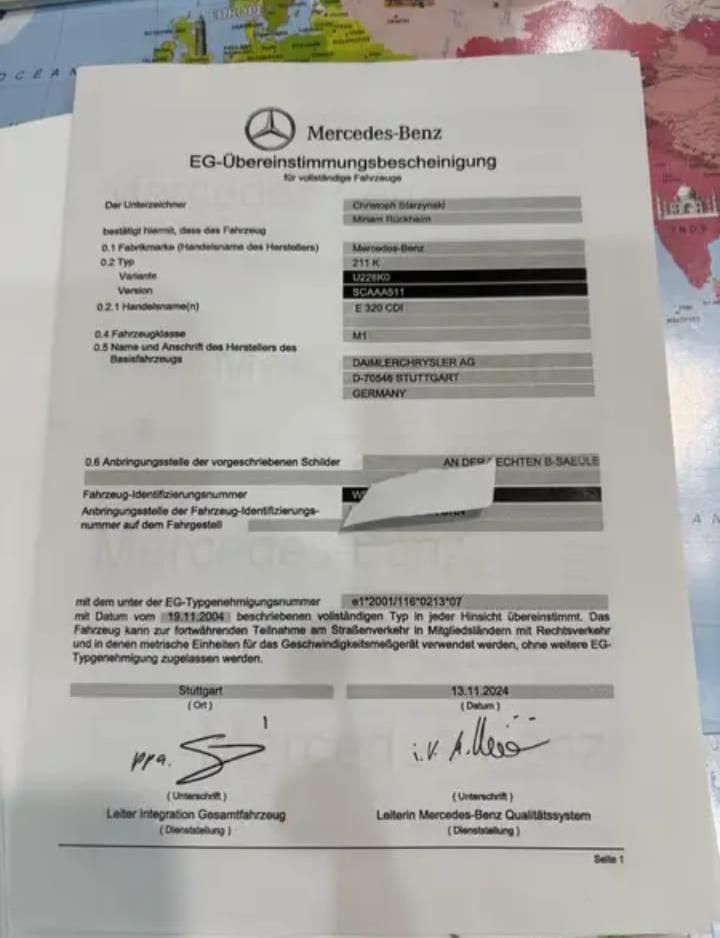 MERCEDES E320 2006