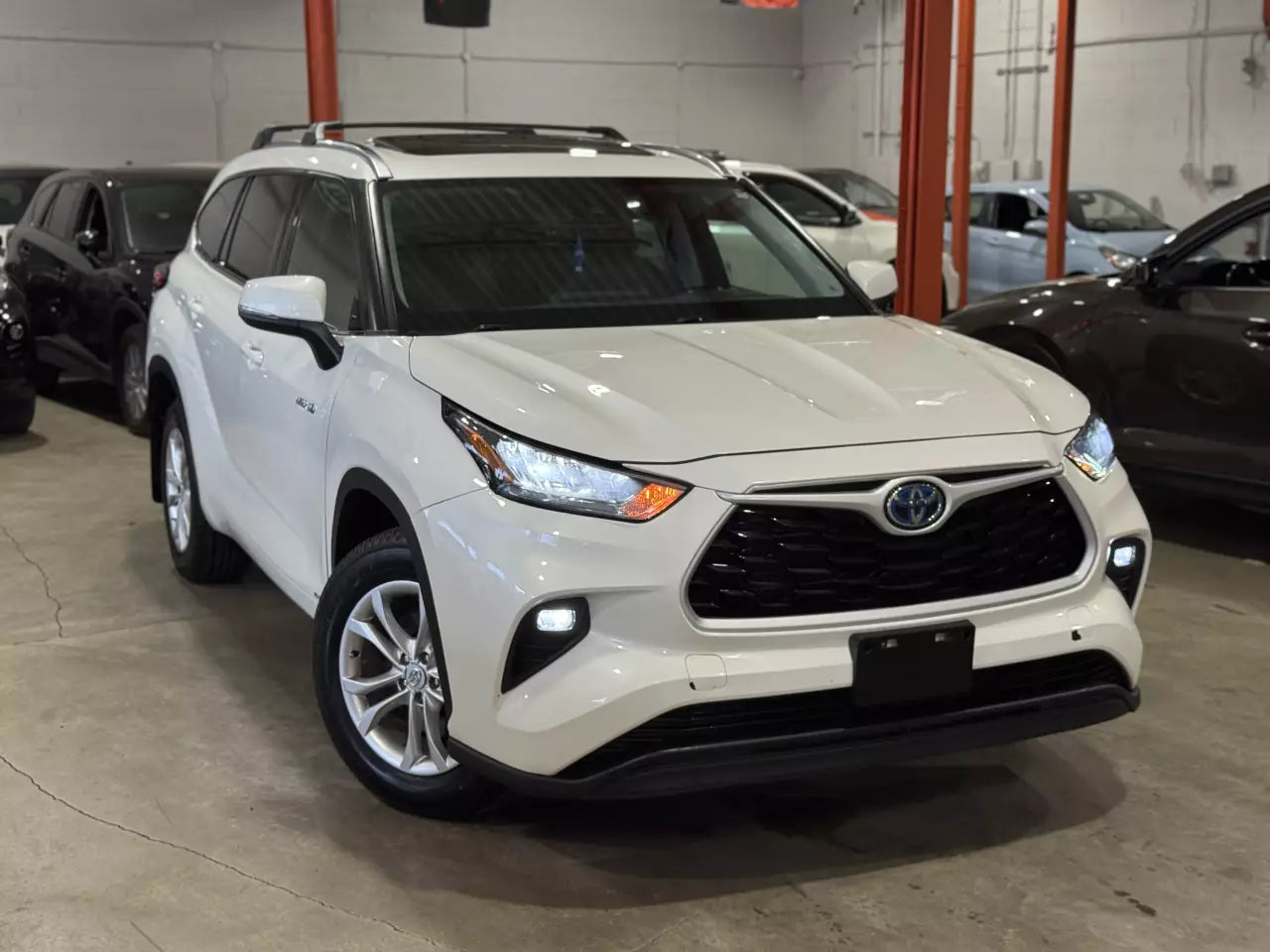 TOYOTA HIGHLANDER XLE 2021 HYBRIDE